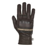 Gants cuir hiver helstons bora marron / beige - t8