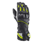 Gants cuir ixon tornado air noir / blanc / jaune vif - l