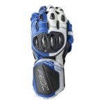 Gants cuir rst pro series gp d3o noir / bleu - l