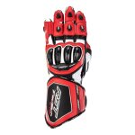Gants cuir rst tractech evo 4 rouge / blanc / noir - 11