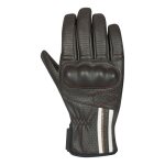 Gants cuir segura romeo marron / blanc - t9
