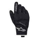 Gants cuir / textile alpinestars moblast wp black / off white - s Gants cuir / textile alpinestars moblast wp black / off white - s