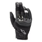 Gants cuir / textile alpinestars smx z drystar noir - s