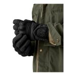 Gants cuir / textile belstaff hampsteap noir / noir - xs