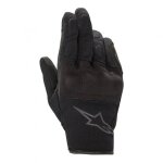 Gants cuir / textile femme alpinestars stella s - max drystar noir / anthrac