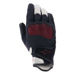 Gants cuir / textile femme alpinestars stella mogress airflow black ecru