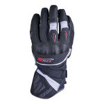 Gants cuir / textile femme five tfx2 wp woman noir / gris - s