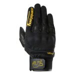 Gants cuir / textile femme furygan jet lady d3o evo noir / or - l