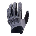 Gants cuir / textile fox racing bomber ce steel gray - s