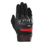 Gants cuir / textile furygan galax evo noir / rouge - 3xl