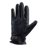 Gants cuir / textile helstons cars air noir / beige / gold - t10