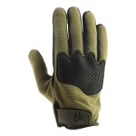 Gants cuir / textile helstons dune kaki / noir - t11