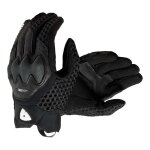 Gants cuir / textile rev it veloz black - m
