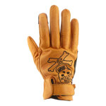 Gants cuir von dutch x helstons bones gold / noir - t10 Gants cuir von dutch x helstons bones gold / noir - t10