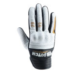 Gants cuir von dutch x helstons born air noir / blanc / gold - t8