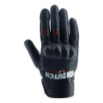 Gants cuir von dutch x helstons born air noir / orange - t8