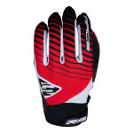 Gants enfant bmx five race rouge / noir - xs