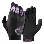 Gants enfant g - form tempo noir / violet - s / m