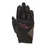 Gants femme alpinestars stella shore noir / fushia - xs