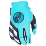 Gants femme / cross enfant fly racing kinetic bleu et blanc - l - 4