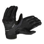 Gants femme cuir / textile rev'it crater 2 wsp noir - xs