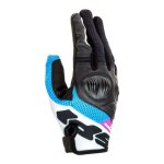 Gants femme spidi flash - r evo lady noir / fushia - s