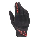 Gants textile alpinestars copper noir / rouge fluo - s