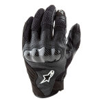 Gants textile / cuir femme alpinestars stella smx - 1 air v2 noir / blanc - x
