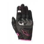Gants textile / cuir femme alpinestars stella smx - 1 air v2 noir / fushia - Gants textile / cuir femme alpinestars stella smx - 1 air v2 noir / fushia -