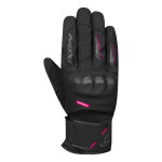 Gants textile / cuir femme ixon pro russel 2 lady noir / fuschia - m