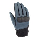 Gants textile / cuir femme segura lady eden noir / gris - t5