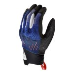 Gants textile / cuir rev'it kinetic bleu / noir - m Gants textile / cuir rev'it kinetic bleu / noir - m