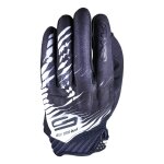Gants textile five rs3 evo graphic skull noir / blanc - 2xl