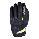 Gants textile five rs3 evo noir / jaune fluo - m