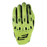 Gants textile five stunt evo 2 jaune fluo - xs
