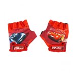 Gants vlo court enfant disney cars rouge