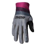 Gants v�lo thor assist react gris / violet - m