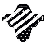 Garde - boue all mountain style patriot blanc