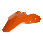 Garde - boue arri�re acerbis orange - ktm 250 / 450 excf 08 - 11