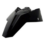Garde - boue arri�re + plaques lat�rales polisport type origine noir -