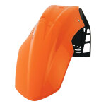 Garde - boue avant polisport freeflow orange + kit de montage ufx univer