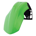 Garde - boue avant polisport freeflow vert + kit de montage ufx universe