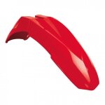 Garde - boue avant polisport dition supermotard rouge - universel