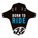 Garde - boue avant vtt reverse mudfender born to ride noir / turquoise