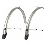 Garde - boue polisport towny 26 / 51mm av & ar argent