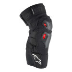 Genouillres alpinestars bionic pro plasma black / red / white - s / m