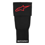 Genouillres alpinestars rk - s black / red / white