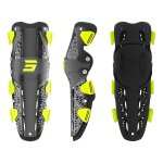 Genouill�res shot airflow noir / jaune fluo