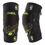 Genouill�res vtt o'neal dirt v. 23 ipx� noir / jaune fluo - l