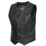 Gilet cuir held dillon noir - l Gilet cuir held dillon noir - l